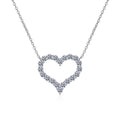 Heart Necklace, Stainless Steel